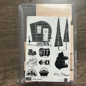 Stampin’ up! Happy Camper stamp set